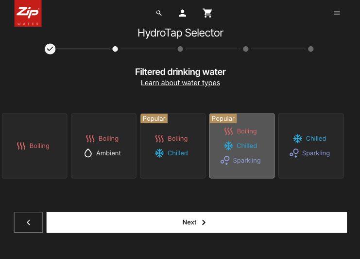 HydroTap Selector Tool