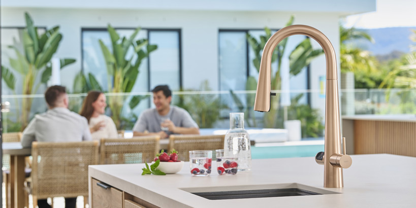 HydroTap G5 Celsius Plus All-In-One Brushed Rose Gold