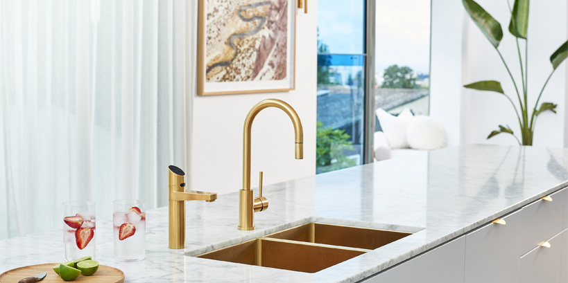 HydroTap G5 Elite Plus Brushed Gold